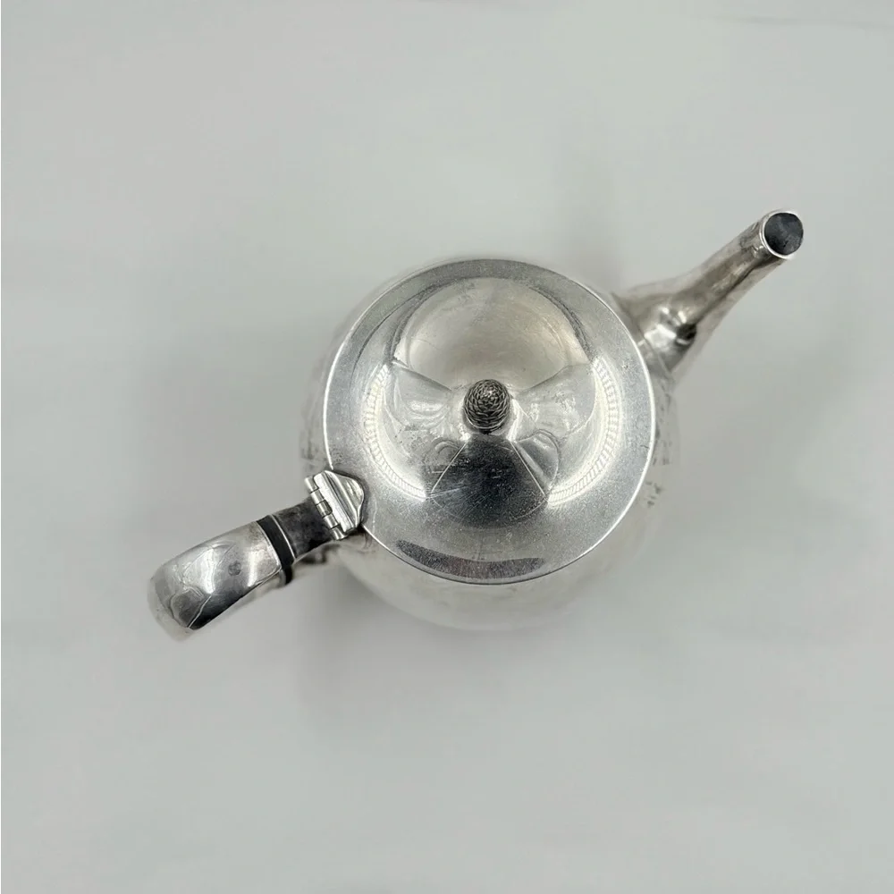 Vintage Gorham Paul Revere Silver-plate Tea Pot YC792